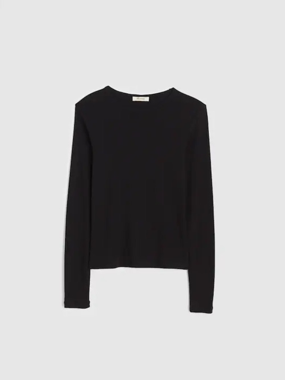 Madewell Crewneck Long-Sleeve Tee in SoSoft Cotton